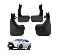WBWBB Guardabarros Completo Coche para Lexus RX 2016-2019, Ruedas Delanteras Traseras Protector contra Salpicaduras Piezas Automóvil