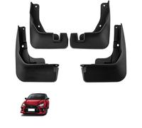 WBWBB Guardabarros Completo Coche para Toyota Wigo Agya 2023, Ruedas Delanteras Traseras Protector contra Salpicaduras Piezas Automóvil