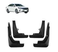 WBWBB Guardabarros Completo Coche para Trumpchi GA4 2018-2021, Ruedas Delanteras Traseras Protector contra Salpicaduras Piezas Automóvil