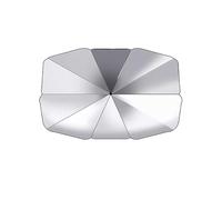 WBWBB Parasol para Coche, para Audi A5 Coupe 2door B8 2007-2016 Parasol para Parabrisas Sombrilla Paraguas Plegable Lunas Delanteras UV y AntiCalor,A-125cm*65cm