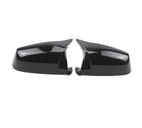 WBWBB Tapa del Espejo Retrovisor Coche para BMW 7 Series F01 2008-2012, Tapas La Cubierta del Espejo Retrovisor del ala Lateral Coche Carcasa Espejo,Black