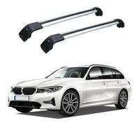 WBWJYAI (1 par) Baca de Coche Coche Barras de Techo para BMW 3 Series 5-dr 2020 2021 2022 2023 2024 G21 Aluminio,Q