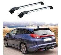 WBWJYAI (1 par) Baca de Coche Coche Barras de Techo para Civic Tourer 2014+ 2015 2016 2017 2018-2023 Aluminio,Q