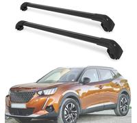 WBWJYAI (1 par) Baca de Coche Coche Barras de Techo para Peugeot 2008 SUV 2020 2021 2022+ Aluminio,P