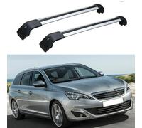 WBWJYAI (1 par) Baca de Coche Coche Barras de Techo para Peugeot 308 SW 2014 2015 2016 2017 2018-2020 Aluminio,Q