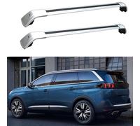 WBWJYAI (1 par) Baca de Coche Coche Barras de Techo para Peugeot - 5008 II 2018 2019 2020 2021+ Aluminio,O