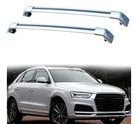 WBWJYAI Barras de Techo Baca de Coche para Audi Q3 5 Door SUV 2011 2012 2013 2014 2015 2016 2017 2018 Barras Transversales Aluminio 2 Piezas,A