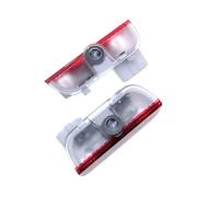 WBZHUSS 2 Piezas Coche Luces de Bienvenida, para VW Scirocco 2009-2022 2023 2024 Luz del Proyector de la Luz de la Puerta del Coche Luces de Bienvenida Luces Accesorios