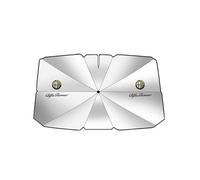 WBZHUSS Coche Delantero Parabrisas Parasol, para Alfa Romeo Stelvio SUV 2017-2022 Parasol Auto Parabrisas Anti-Ultravioleta Plegable Accesorios para Auto