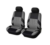 WBZHUSS Fundas Asientos Coche, para Ford Fiesta 2009-2016 Juegos de Cubreasientos Delanteros y Traseros Cómodo Protector Asiento de Coche Accesorios,E