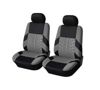 WBZHUSS Fundas Asientos Coche, para Hyundai New Santa Fe 2019-2024 (7 Sitze) Juegos de Cubreasientos Delanteros Cómodo Protector Asiento de Coche,A