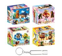 WBZOWRB Caja con 36 Sobres Skifidol Italian Brainrot Mix Psychedelic - Juego de Cartas coleccionables - Trading Card Game, Tipo A,Cuatro Tipos Diferentes de envases.