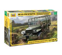 Wc / 52US WWII Military Multipurpose 3/4T Vehicle 1 :3 5 Plástico Kit