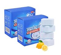 WC Acción Total Limpiador para Inodoro, Limpiador para WC, Cleaning Block Inodoro, Producto de Limpieza Súper Potente con Activo Descalcificador, 3 en 1 Limpieza Profunda, Desodorante y Antical (2)