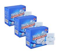 WC Acción Total Limpiador para Inodoro, Limpiador para WC, Cleaning Block Inodoro, Producto de Limpieza Súper Potente Con Activo Descalcificador, 3 en 1 Limpieza Profunda, Desodorante y Antical (2)