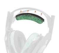 WC BandZ A50 - Reemplazo de Diadema Mejorado para Astro A50 Gen 4 de Wicked Cushions | Magnes Potente, Espuma viscoelástica y Cuero PU | Comodidad Mejorada y fácil instalación | Emerald Tide