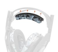 WC BandZ A50 - Reemplazo de Diadema Mejorado para Astro A50 Gen 4 de Wicked Cushions | Magnes Potente, Espuma viscoelástica y Cuero PU | Comodidad Mejorada y fácil instalación | Geo Grey