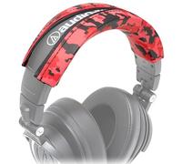 WC BandZ ATH - Funda de Diadema Mejorada para Audio Technica ATH M50X / M50XBT / M50 / M40X / M40 / M40FS / M30X / M30 / M20X / MSR7 de Wicked Cushions | Red Camo