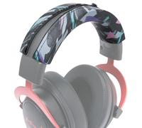 WC BandZ Cloud - Funda de Silicona para Diadema para Auriculares de la Serie HyperX Cloud de Wicked Cushions | Mayor Comodidad, Estilo y protección contra el Sudor | 90's Black
