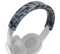 WC BandZ Solo - Funda de Silicona para Diadema para Auriculares Beats Solo de Wicked Cushions | para Beats Solo 4, Solo 2, Solo 3 | Black Camo