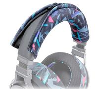 WC BandZ Virtuoso - Funda Protectora para Diadema para Auriculares Corsair Virtuoso Gaming - Lavable a máquina, no más Cuero descascarado - Compatible con Virtuoso Wireless, XT y SE | 90's Black