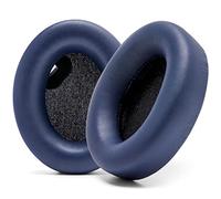 WC Cojines mas Gruesos para Auriculares Sony WH1000XM4 Fabricados por Wicked Cushions - Cuero Suave, Lujosa Espuma viscoelástica más Gruesa | Trabajos de sensores | Azul
