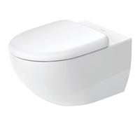 WC de pared Duravit Architec 457209, sin marco, con arandela y asiento para WC