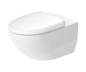 WC de pared Duravit Architec 457209, sin marco, con arandela y asiento para WC