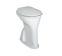 WC de pie ROUFEN Albonova, lavavajillas plano, salida vertical, con borde de ...
