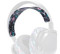 WC DiademaZ Maxwell - Diadema de Silicona Mejorada para Audeze Maxwell por Wicked Cushions - Flexibilidad, Comodidad y Estilo mejorados con diseños de Almohadillas a Juego | 90's Black