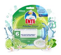 WC-Ente Set de inicio de sello fresco (incluye 1 recarga), limpiador de inodoro sin cesta, aroma a lima, 36 ml