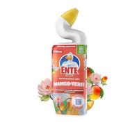 WC-Ente Total Aktiv Gel líquido limpiador antibacteriano, limpiador de inodoro, mango Verso, 1 unidad (1 x 750 ml)