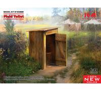 Wc ( Field Toilet) Diorama Accessory1 :3 5 Plástico Modelo Kit Icm