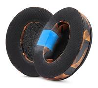 WC Freeze - Almohadillas de Gel de enfriamiento de Tela híbrida compatibles con HyperX Cloud, Steelseries Arctis, ATH M50X, Turtle Beach Stealth - Cómodas y Frescas por más Tiempo | Kinetic Wave