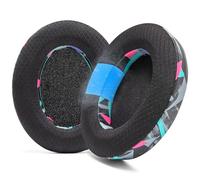 WC Freeze HD6XX - Almohadillas de Gel para Sennheiser HD6XX, HD58X y HD600 | Por Wicked Cushions | También para HD650, HD660S, HD660S2, HD580 y HD565. Extra cómodo y fresco | 90's Black