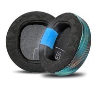 WC Freeze Maxwell 2 - Almohadillas de repuesto de gel refrescante compatibles con auriculares Audeze Maxwell 2 de Wicked Cushions, tela de refrigeración Freeze V2, simulación
