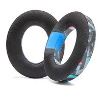 WC Freeze Momentum 4 - Almohadillas de Gel refrescante para Auriculares inalámbricos supraaurales Sennheiser Momentum 4 de Wicked Cushions - Mejora la Comodidad y el Grosor | 90's Black