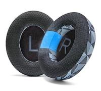 WC Freeze NC700 - Almohadillas de Gel refrigerante para Auriculares Bose Noise Cancelling 700 | Tejido Deportivo Transpirable, Gel refrescante, Extra Grueso | Geo Grey