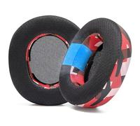 WC Freeze Nova Pro Wireless - Almohadillas de Gel refrescante para Arctis Nova Pro Wireless y Nova Elite (no compatibles con Otros Modelos), de Wicked Cushions, Extra Gruesas y cómodas | Red Prism