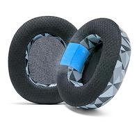 WC Freeze Nova Pro Wireless - Almohadillas de Gel refrescante para Arctis Nova Pro Wireless y Nova Elite (no compatibles con Otros Modelos), de Wicked Cushions, Extra Gruesas y cómodas | Geo Grey