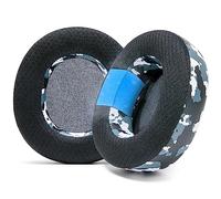 WC Freeze Nova Pro Wireless - Almohadillas de Gel refrigerante para Arctis Nova Pro Wireless, Nova Elite y Nova Pro Omni (no Compatible con Otros Modelos), de Wicked Cushions | Snow Camo