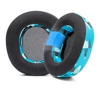 WC Freeze Nova Pro Wireless - Almohadillas de Gel refrigerante para Arctis Nova Pro Wireless, Nova Elite y Nova Pro Omni (no Compatible con Otros Modelos), de Wicked Cushions | Cyan Prism