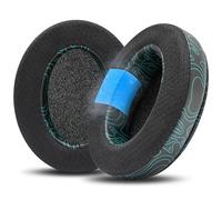 WC Freeze para Arctis Nova - Almohadillas de Repuesto de Gel refrigerante de Tela híbrida para Arctis Nova Pro Wired, Nova 7, 5, 4, 3, 1 - Fabricadas por Wicked Cushions | Midnight FrankP