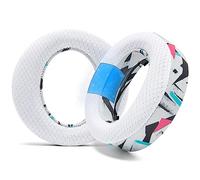 WC Freeze Pulse 3D - Almohadillas de Gel refrescante para Sony PS5 Pulse 3D | Por Wicked Cushions | Cojín más grueso y apertura más amplia | 90's White