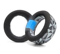 WC Freeze Pulse Elite - Almohadillas de Gel refrescante compatibles con PS5 Pulse Elite, Fabricadas por Wicked Cushions | Cojín más Grueso y Apertura más Amplia | Geo Grey