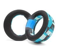 WC Freeze Pulse Elite - Almohadillas de Gel refrescante compatibles con PS5 Pulse Elite, Fabricadas por Wicked Cushions | Cojín más Grueso y Apertura más Amplia | Cyan Prism