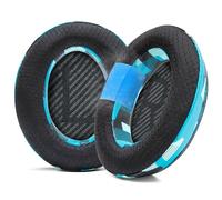 WC Freeze QC35 - Almohadillas de Gel refrigerante para Auriculares Bose QC35 y QC35ii (QuietComfort 35) y más | Tejido Deportivo Transpirable, Gel refrescante | Cyan Prism