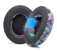 WC FreeZe Studio - Almohadillas de gel refrescante para Beats Studio 2 y 3 (B0501, B0500) Inalámbricas y con cable | NO es compatible con Beats Solo | Espuma mejorada, adhesivo más fuerte | 90's Black