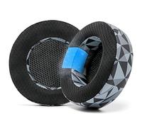 WC Freeze Virtuoso - Almohadillas de Gel refrigerante para Auriculares para Juegos Corsair Virtuoso de Wicked Cushions - Mayor Durabilidad, Grosor y Aislamiento de Sonido | Geo Grey