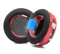 WC Freeze Virtuoso - Almohadillas de Gel refrigerante para Auriculares para Juegos Corsair Virtuoso de Wicked Cushions - Mayor Durabilidad, Grosor y Aislamiento de Sonido | Red Prism
